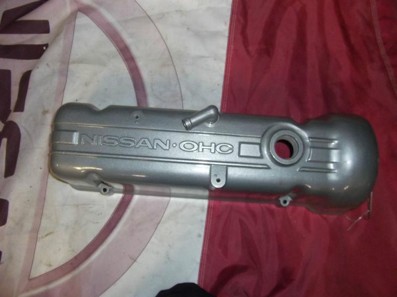 Datsun l16 l20 l series powder coated  silver clear valve cover "nissan"