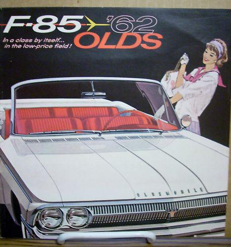 1962 62 olds oldsmobile f-85 sales brochure