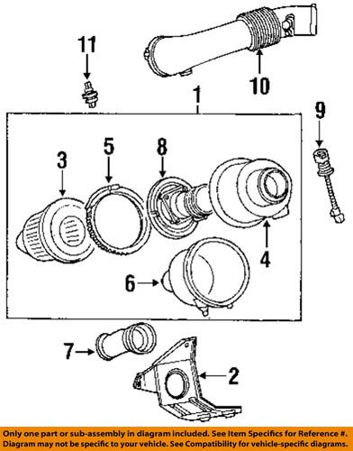 Ford oem 3c3z12a690ba air intake-wire