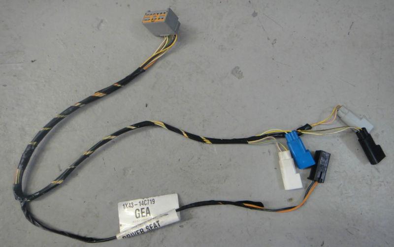 02-07 jaguar x-type front left / driver power seat wire wiring harness connector