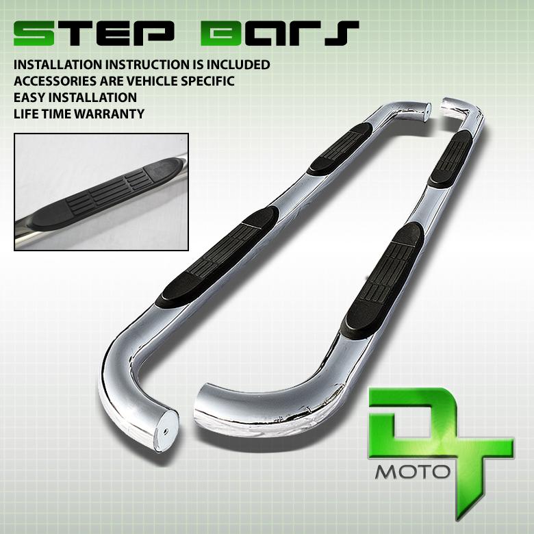 08-13 toyota highlander t-304 stainless steel nerf side step bar running board