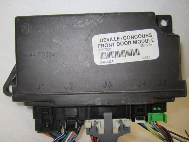 Cadillac deville concours 00-01 2000-2001 front door module rh lh oe # 25717368