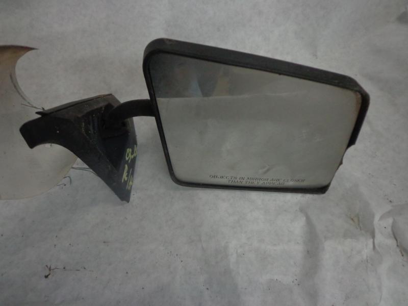 88 89 90 91 92 93 s10 pickup r. side view mirror manual cargo type painted black