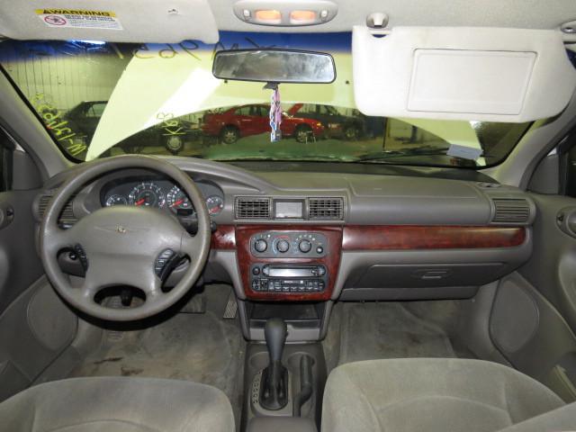 2002 chrysler sebring floor center console gray 2481177