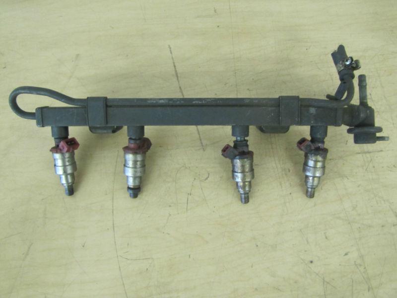 95 jdm genuine nissan 200sx silvia sr20det s14 oem fuel rail and injectors