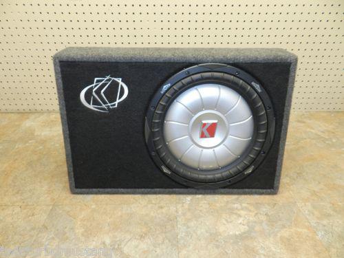 Kicker tcvt12 standard cab truck cvt12 sub enclosure 12" subwoofer box sub 