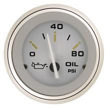 Teleflex gold sterling oil pressure gauge, black/gold 67104p