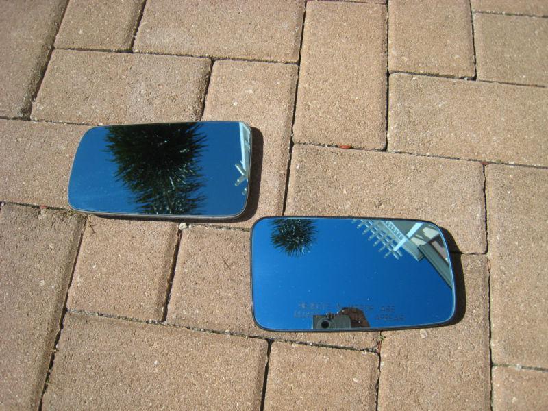 Mercedes w140 left and right heated door mirror glass  1992-1995