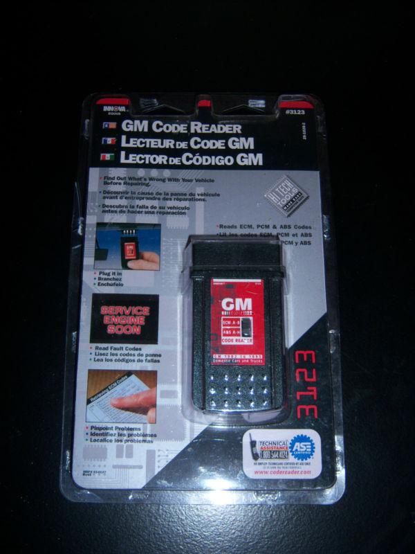 Innova gm code reader #3123 for gm 1982 - 1995 domestic cars & trucks