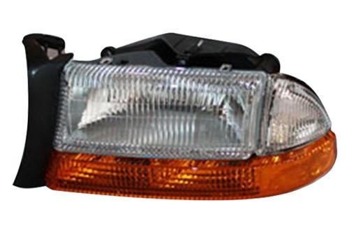 Tyc 20-5064-09 - 1997 dodge dakota left replacement headlight assembly