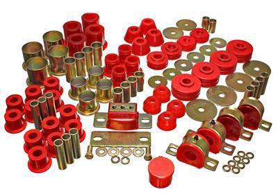 Energy suspension bushing kit polyurethane red chevy gmc c10/c15/c1500 pickup