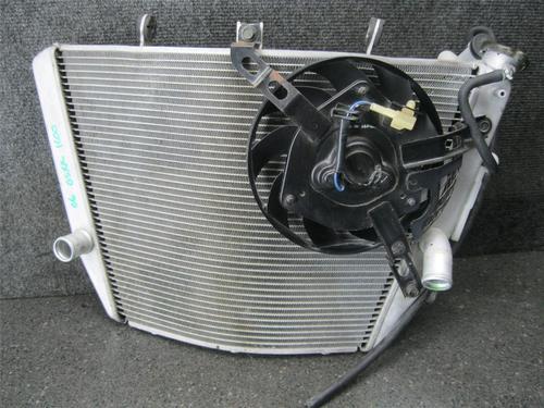 06 suzuki gsxr gsx-r 1000 radiator & fan & overflow 53o