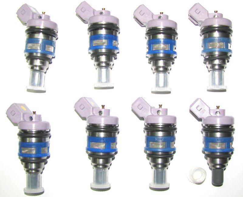 Brand new genuine oem fuel injectors for infiniti q45, 1991-1993 .. set of eight