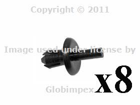 Mercedes w202 rivet oem new (8) + 1 year warranty