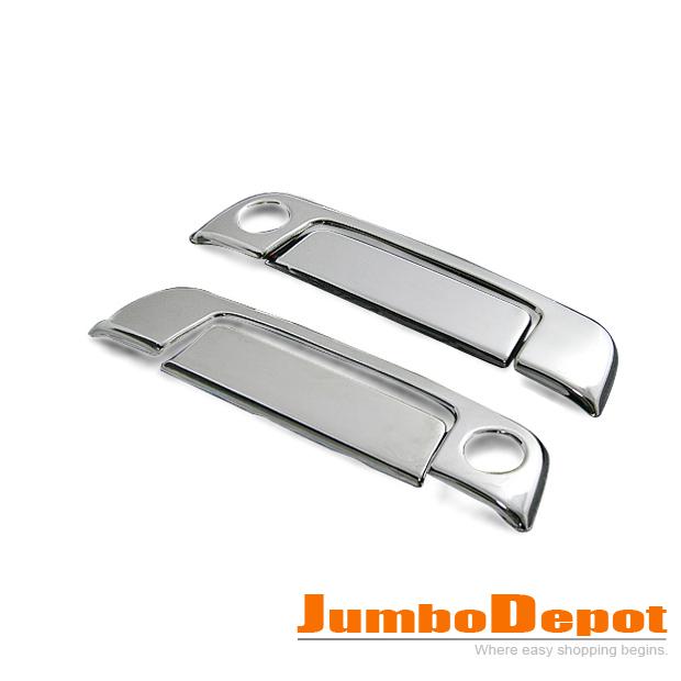 Triple chrome door handle cover trim 2dr for bmw e36 e34 e32 1992-1994 warranty