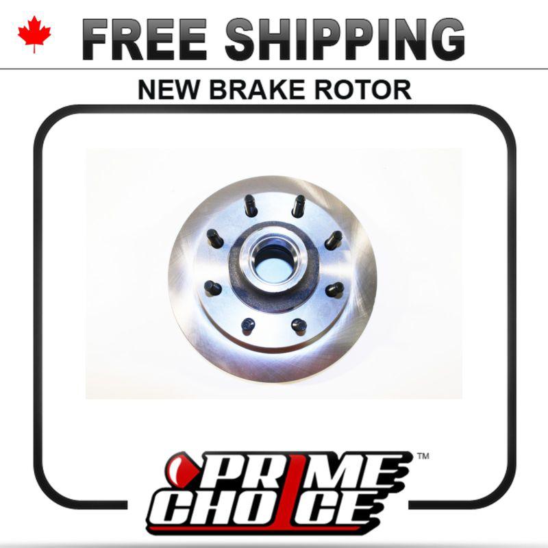 1 premium new disc brake rotor for front fits left driver / right passenger side