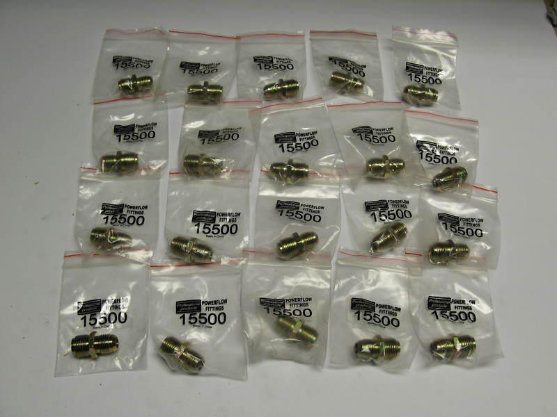 20 pack steel 5/8-18 inverted flare to -6 an 37º flare fuel pump adapter fitting