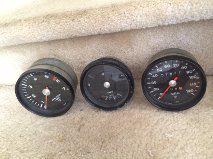 Porsche 914 original instruments “silver button” 