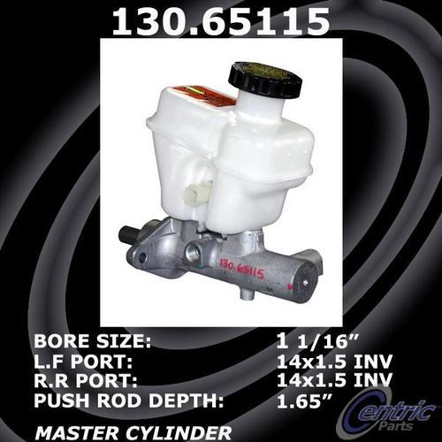 Centric 130.65115 brake master cylinder-preferred premium master cylinder