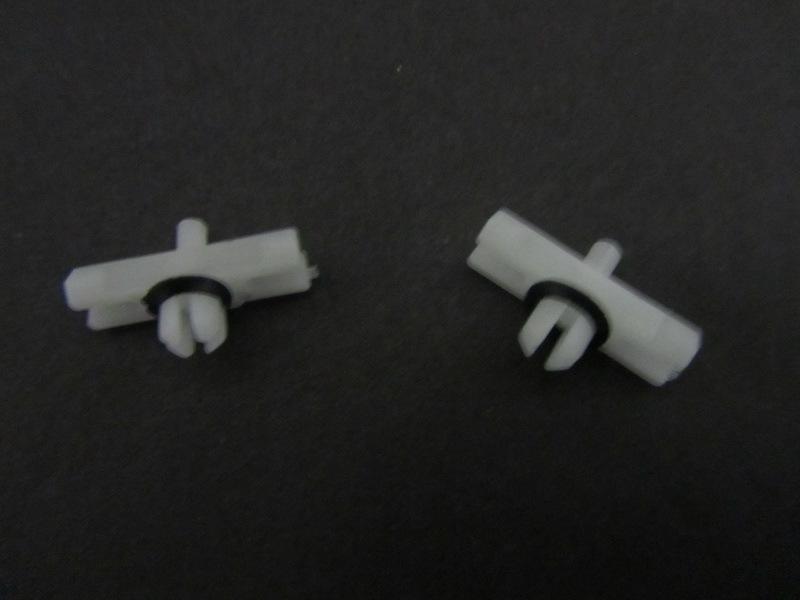 Audi body moulding clip white 113853585c (10 pcs)