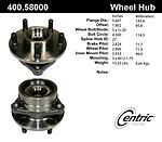 Centric parts 400.58000 front hub assembly