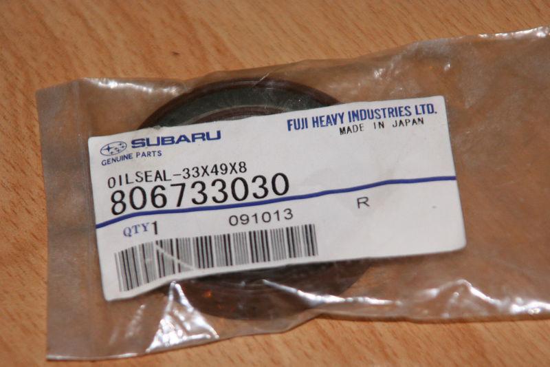 Subaru legacy, impreza, forester, engine oil seal (rear)