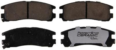 Perfect stop ceramic pc383 brake pad or shoe, rear