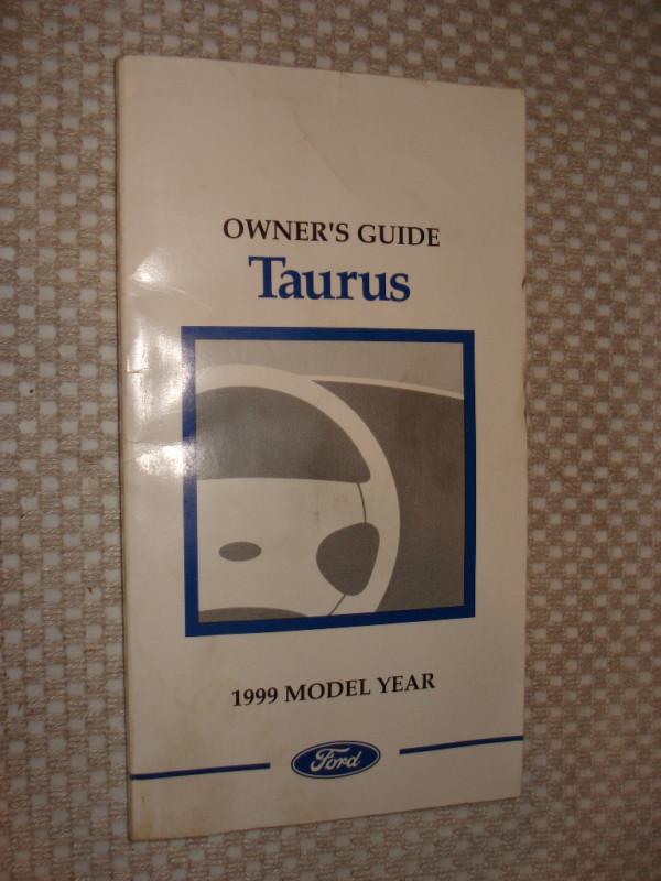 1999 ford taurus owners manual original glove box book rare nr