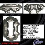 Centric parts 142.61005 front right rebuilt caliper with pad