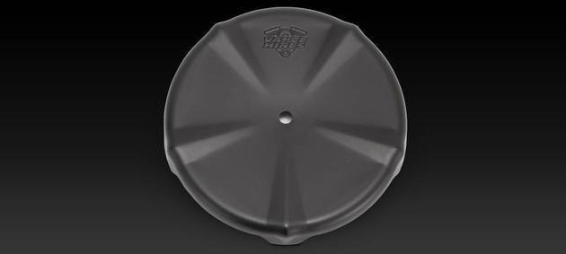 Vance hines vo2 air cleaner insert skullcap black harley flhrse3 cvo 07