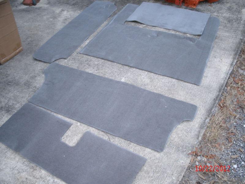 1955-1957 chevy nomad & wagon rear cargo area carpet,  new!