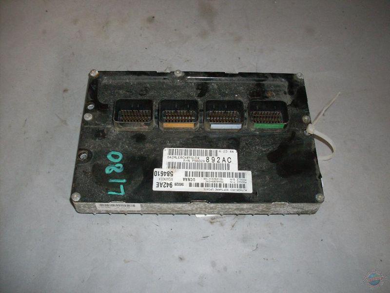 Engine computer ecu dodge 1500 pickup 631475 05 main ecu ran nice 56028942ae