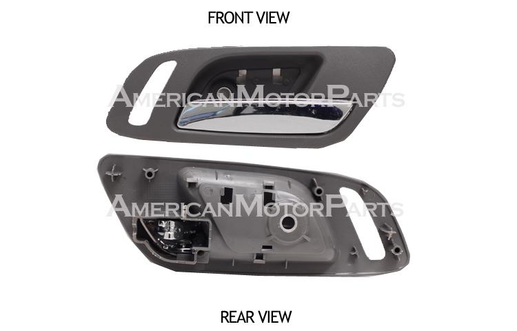 Right passenger side replacement inside front door handle chevy gmc 15935956