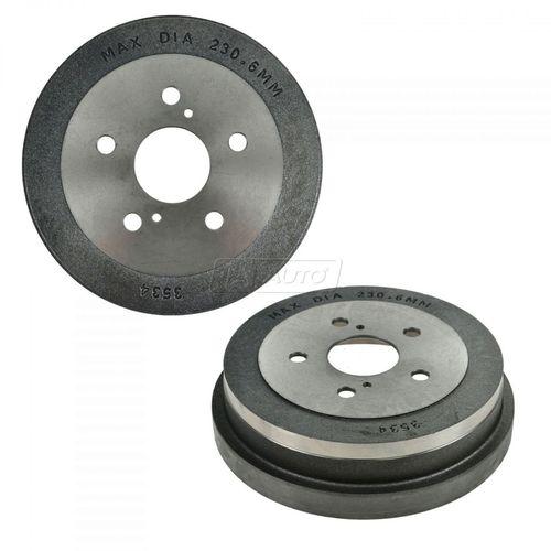 Toyota camry solara rear brakes brake drums pair set of 2 new