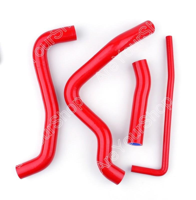 Red kit silicone hose radiator heater suzuki gsxr1000 2007-2010