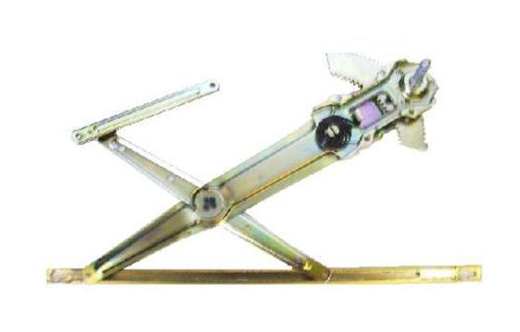 Manual front window regulator with warranty - pair