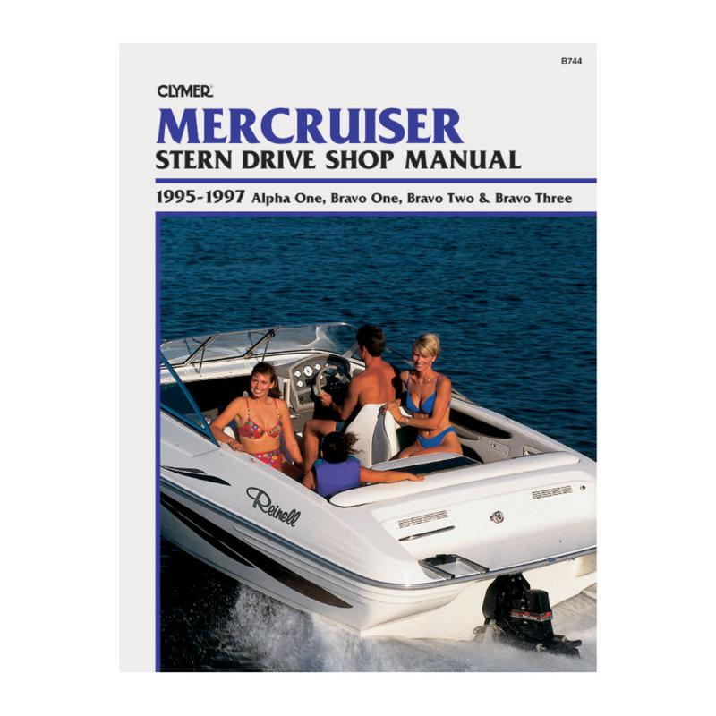 Clymer b744 mercruiser alpha one, bravo one, two & bravo three stern drives 1995