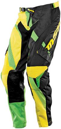 Msr 2014 adult pants nxt edge grn/blk/ylw pant size 40