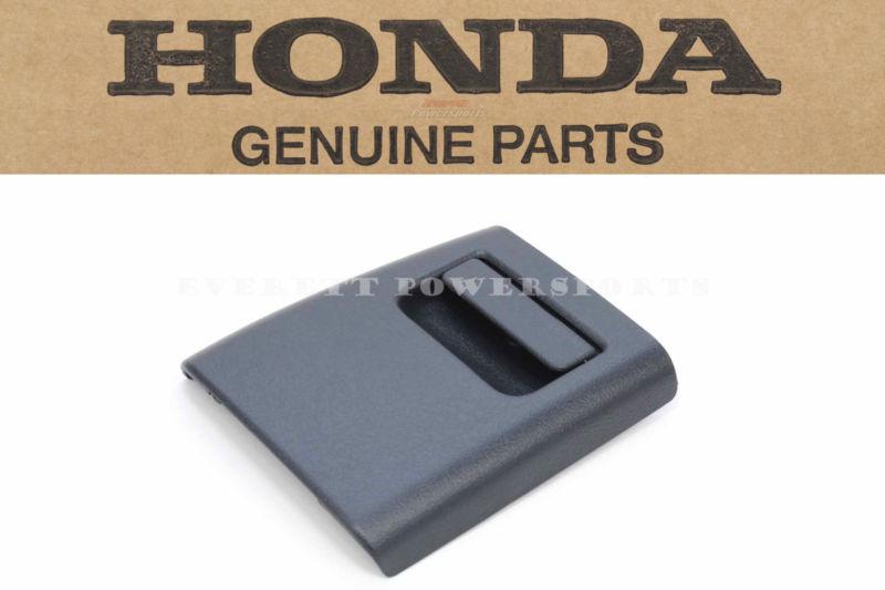 New right storage pocket lid 88-95 gl1500 goldwing oem honda dark gray door #s05