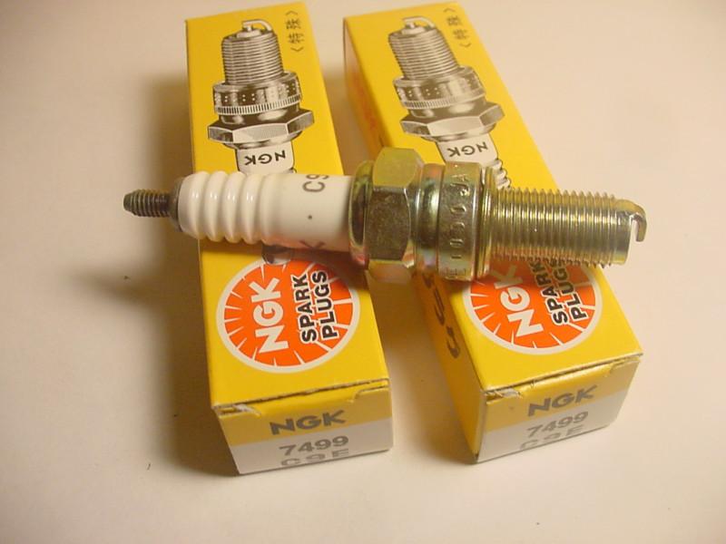 Ngk c9e spark plugs (2)  nos fits kawasaki zx1000 zx750 zx600 / husaberg  