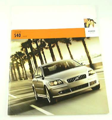 2005 05 volvo s40 brochure 2.4i t5 awd