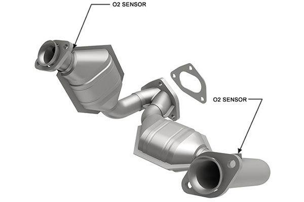 Magnaflow catalytic converters - 50 state california legal - 447189