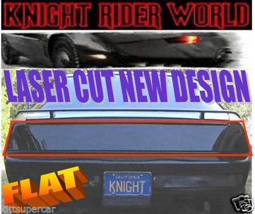 Pontiac firebird knight rider kitt rear tail light blackout cover for oem bumper