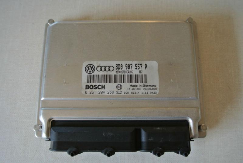 98-99 vw passat audi a4 ecu ecm engine computer 8d0 907 557 p