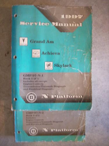 1997 pontiac grand am oldsmobile acheiva buick skylark service shop book manual