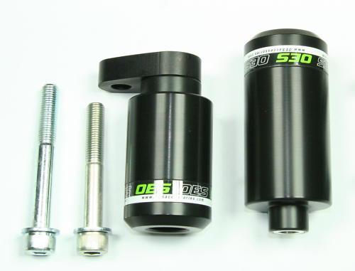 Oes frame sliders 07 08 kawasaki zx-6r zx6r ninja no cut