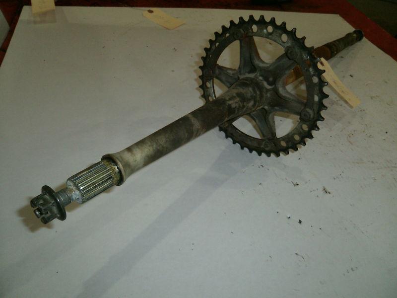 Yamaha raptor 660  rear axle