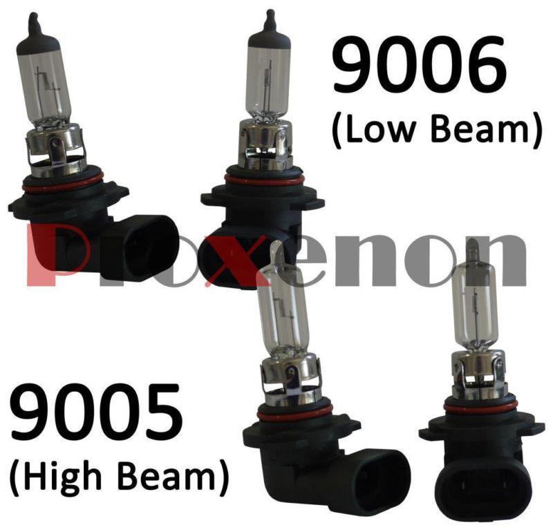 Dot combo 9006 9005 oem xenon halogen 12v headlight #dz3 lamp bulb lo/hi beam