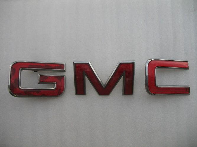 Gmc sonoma jimmy canyon front grille emblem logo decal badge 91 95 99 01 03 12