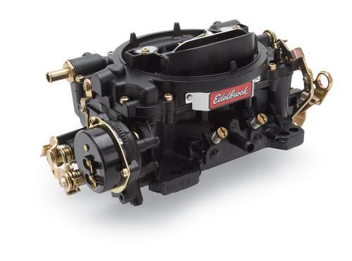 Edelbrock performer 600 cfm 4-bbl carburetor electric choke black powdercoated